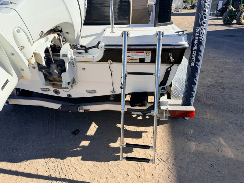 Slide: The Image of Hurricane Fun Deck 198 boat with Suzuki engine and trailer, year 2021. - 42