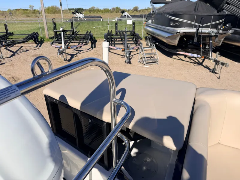 Slide: The Image of Hurricane Fun Deck 198 boat with Suzuki engine and trailer, 2021 model. - 48