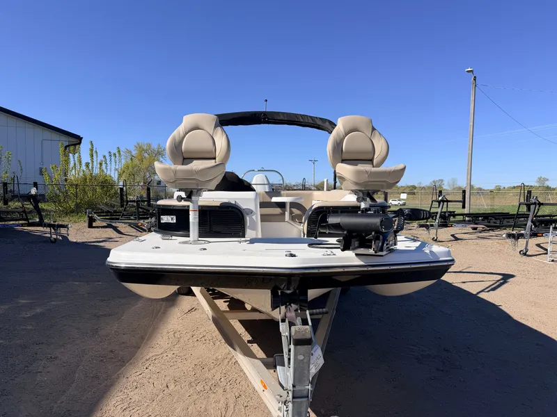 Slide: The Image of Hurricane Fun Deck 198 with 140HP Suzuki & Tandem Axle Trailer -$31,995 2021 - 51