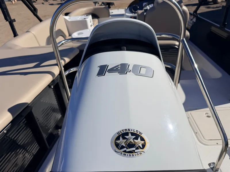Slide: The Image of Hurricane Fun Deck 198 with 140HP Suzuki & Tandem Axle Trailer -$31,995 2021 - 72