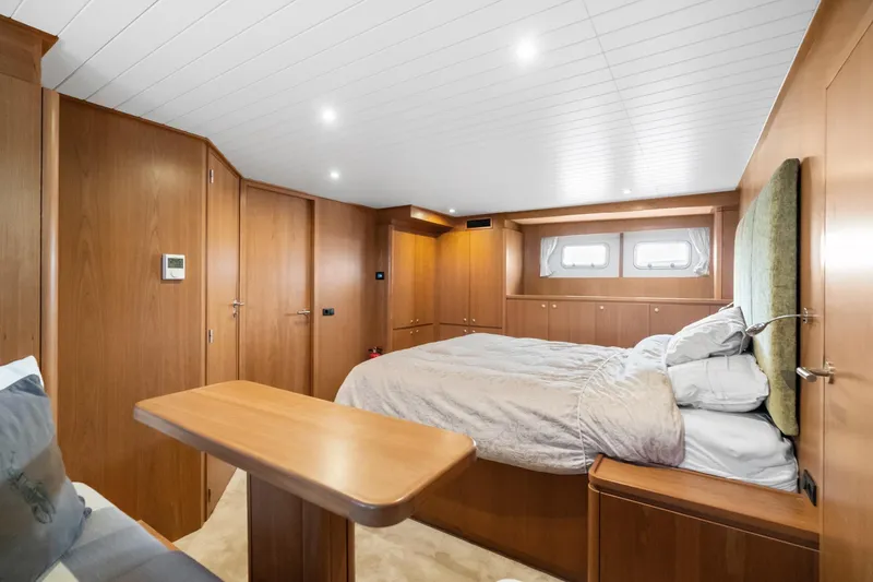 Slide: The Image of Luxurious cabin interior of 2022 Alm Trawler Delfino 64 by Jachtbouw De Alm. - 51