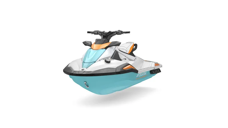 Slide: The Image of 2026 Yamaha Jetblaster LTD jet ski in blue and orange. - 4