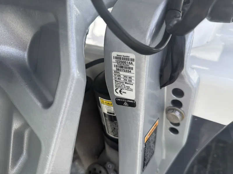 Slide: The Image of Close-up of a 2024 Glasstream 280 SCX boat detail. - 21