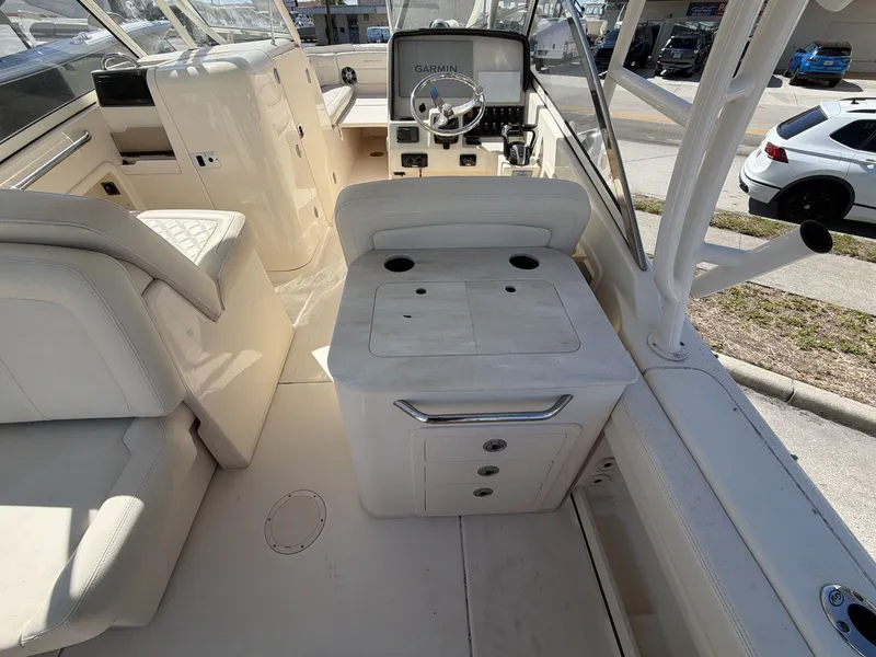 Slide: The Image of Interior of a 2022 Grady-White Freedom 275 boat. - 13