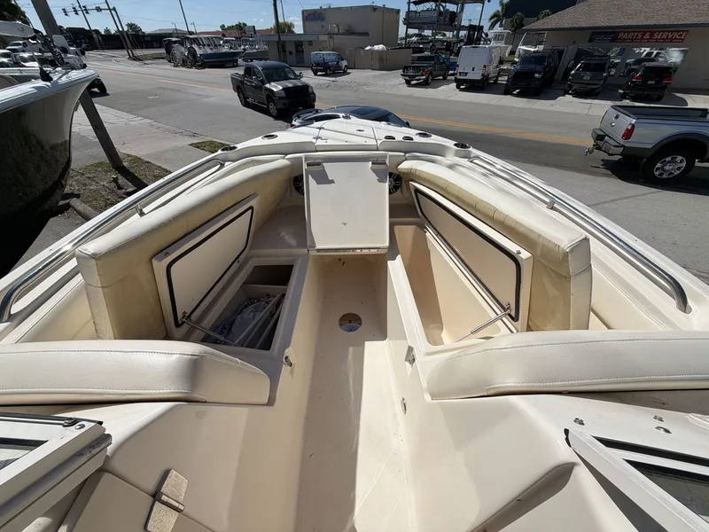 Slide: The Image of Interior view of a 2022 Grady-White Freedom 275 boat. - 24