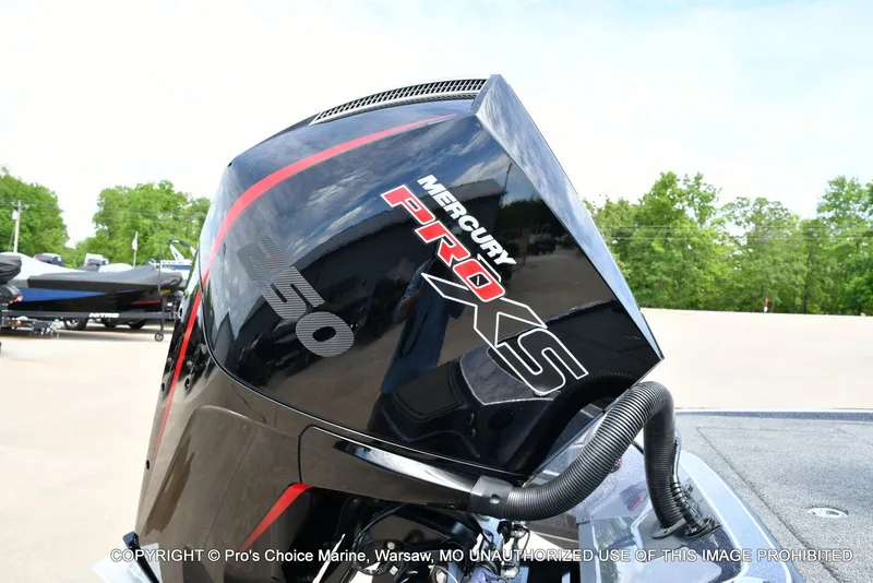 Slide: The Image of 2024 Triton 20XP Patriot with Mercury Pro XS engine. - 22