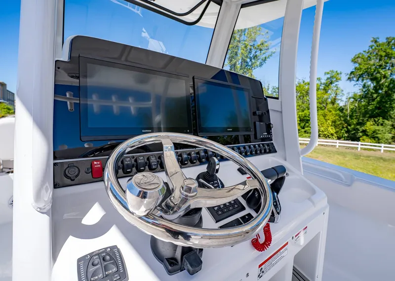 Slide: The Image of Helm console of Sea Hunt Gamefish 30 Coffin Box 2026. - 24
