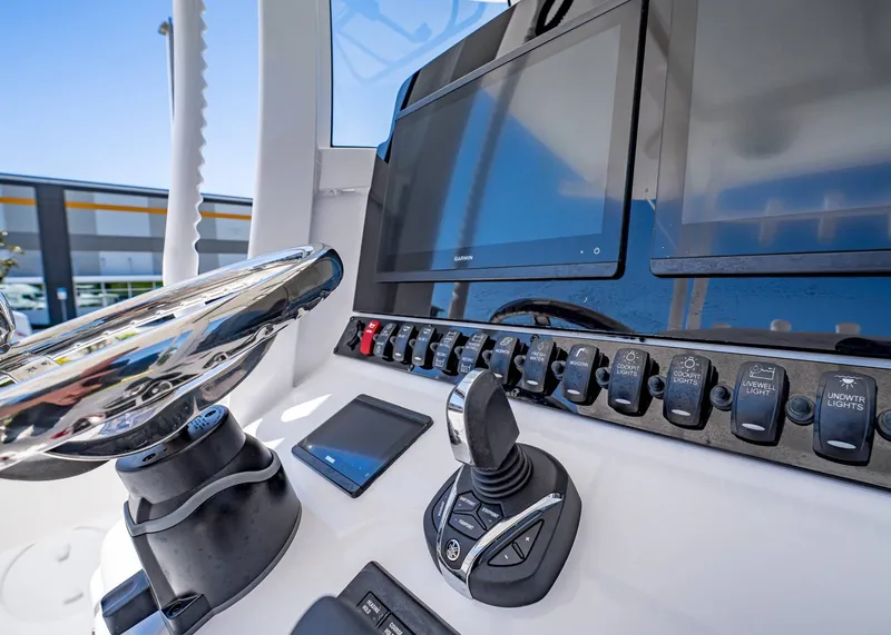 Slide: The Image of Control console of Sea Hunt Gamefish 30 Coffin Box 2026. - 27
