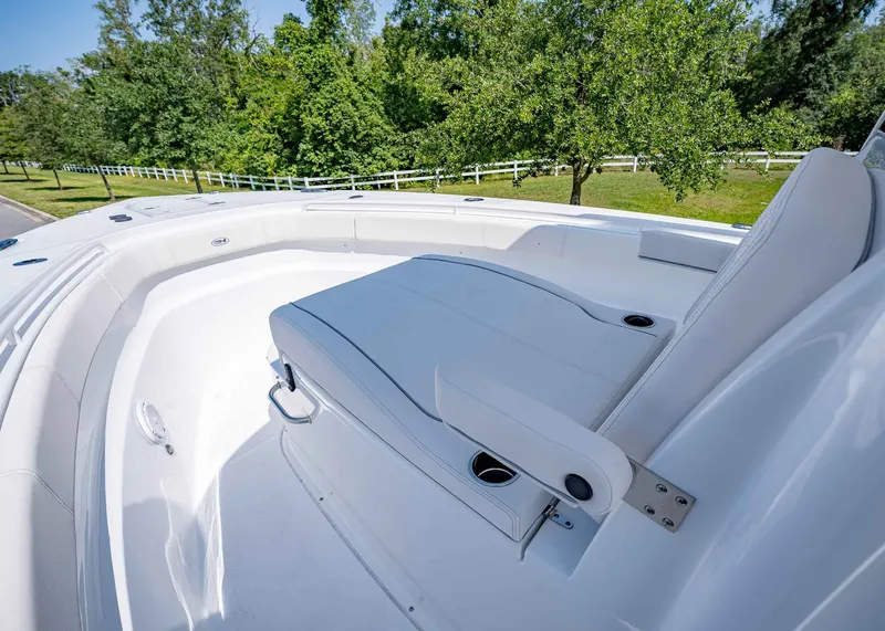 Slide: The Image of 2026 Sea Hunt Gamefish 30 Coffin Box with comfortable seating. - 35