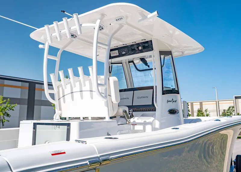 Slide: The Image of 2026 Sea Hunt Gamefish 30 boat with modern features. - 6