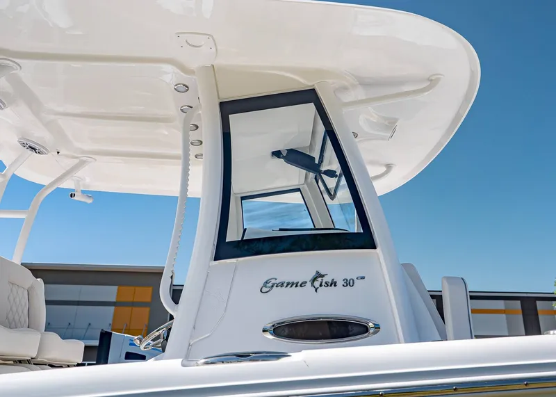 Slide: The Image of Sea Hunt Gamefish 30 boat, modern design, 2026 model. - 7