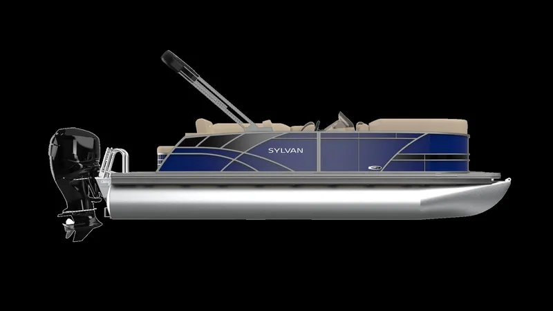 The Image of 2024 Sylvan Mirage 8522 CRS pontoon boat, side view. - 1