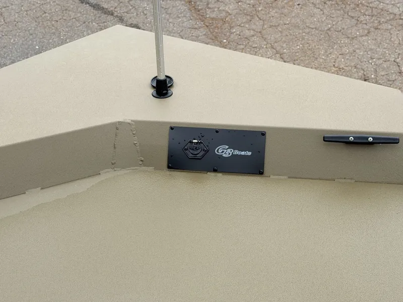 Slide: The Image of G3 GATOR TOUGH 18CC boat, 2026 model, close-up of bow. - 6