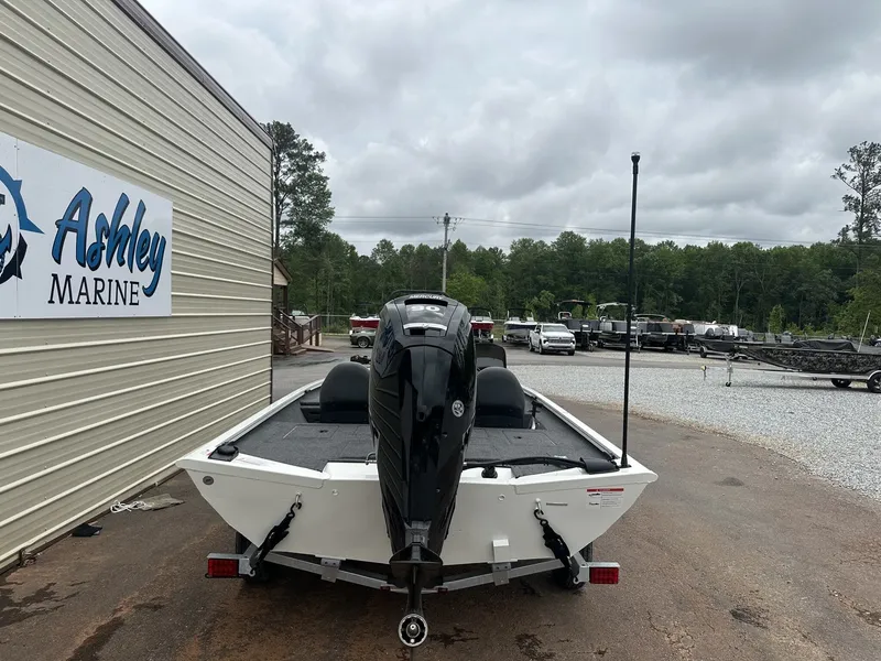 Slide: The Image of Lowe Stinger ST175 90HP boat at Ashley Marine, 2026 model. - 9