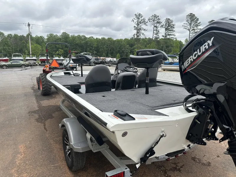 Slide: The Image of 2026 Lowe Stinger ST175 boat with 90HP Mercury engine. - 5