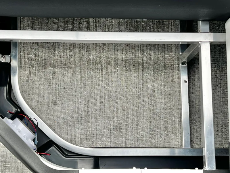 Slide: The Image of Interior view of Avalon Venture 85 25' Triple-Toon 2026. - 27