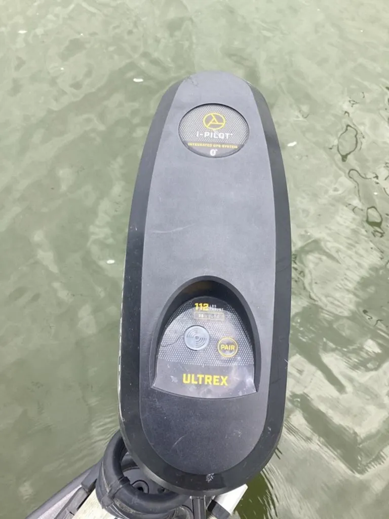 Slide: The Image of Minn Kota Ultrex trolling motor on a 2017 Skeeter ZX250 boat. - 24