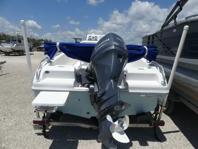 Slide: The Image of 2018 Release 180 RX boat with Yamaha outboard motor. - 5