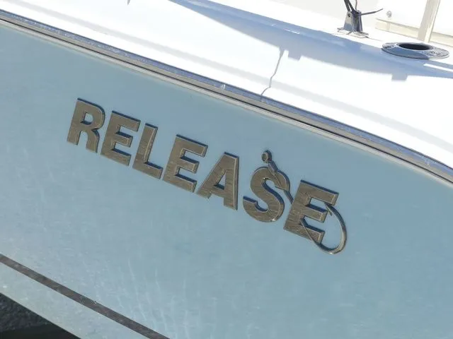 Slide: The Image of Close-up of Release 180 RX boat, year 2018. - 7
