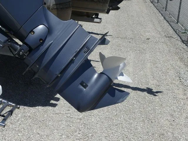 Slide: The Image of Outboard motor of a 2018 Release 180 RX boat. - 9