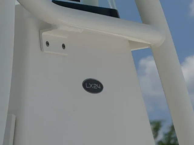 Slide: The Image of Close-up of Sea Born LX24 Center Console boat, year 2019. - 8