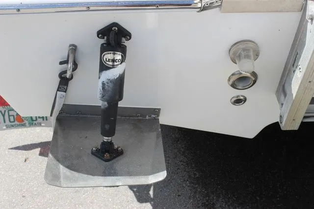 Slide: The Image of Rear view of a 2005 Action Craft 1890 Flatmaster boat. - 12