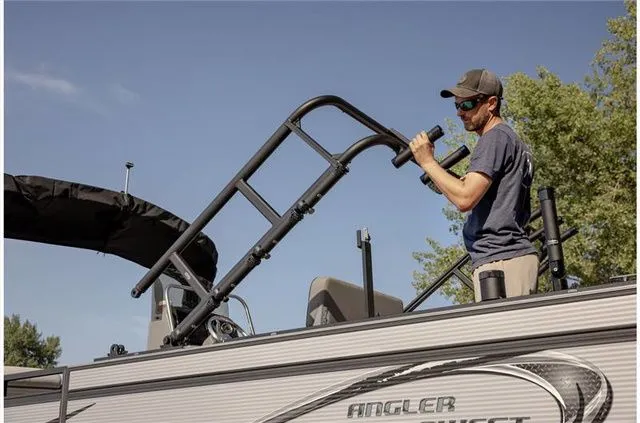 Slide: The Image of Angler Qwest Pontoons AQ 8524 PRO TROLL 2023 - 16