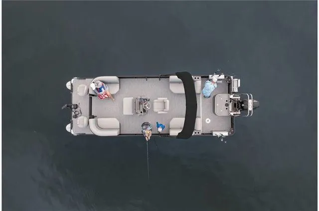 Slide: The Image of Angler Qwest Pontoons AQ 8524 ALL SPORT 2023 - 4