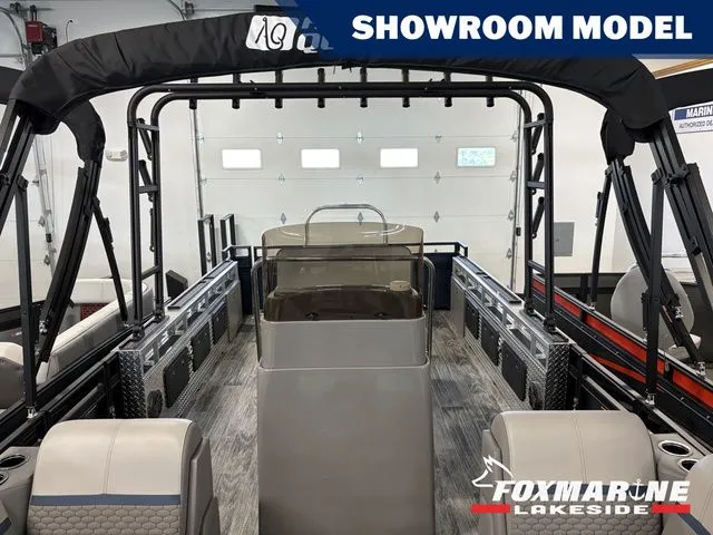 Slide: The Image of Angler Qwest Pontoons AQ 8522/24 PRO TROLL 2023 - 7