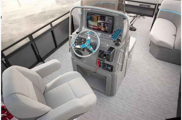 Slide: The Image of Angler Qwest Pontoons 8524 ALL SPORT 2023 - 11