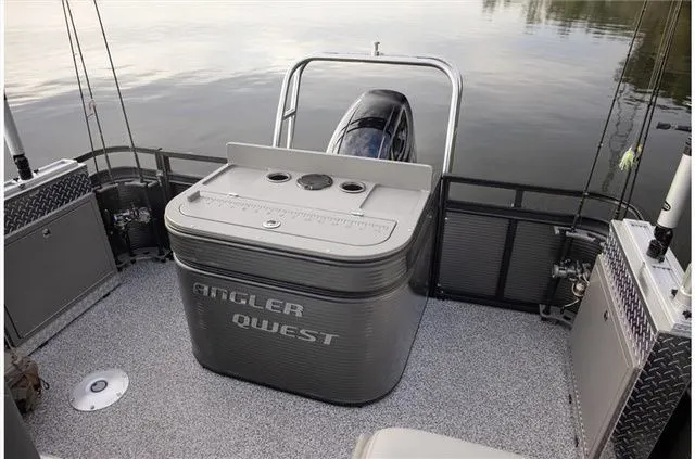 Slide: The Image of Angler Qwest Pontoons 8524 ALL SPORT 2023 - 16