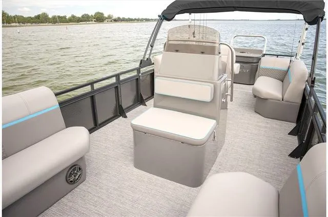 Slide: The Image of Angler Qwest Pontoons 8524 ALL SPORT 2023 - 18
