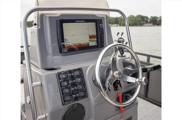 Slide: The Image of Angler Qwest Pontoons 8524 ALL SPORT 2023 - 19