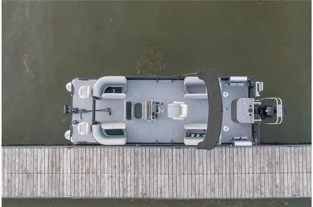 Slide: The Image of Angler Qwest Pontoons 8524 ALL SPORT 2023 - 3