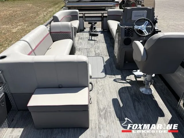 Slide: The Image of Angler Qwest Pontoons AQ 8524 FAMILY FISH PRO 2023 - 7