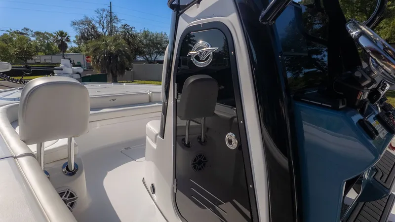 Slide: The Image of Interior view of 2026 Tidewater 2500 Carolina Bay boat. - 13