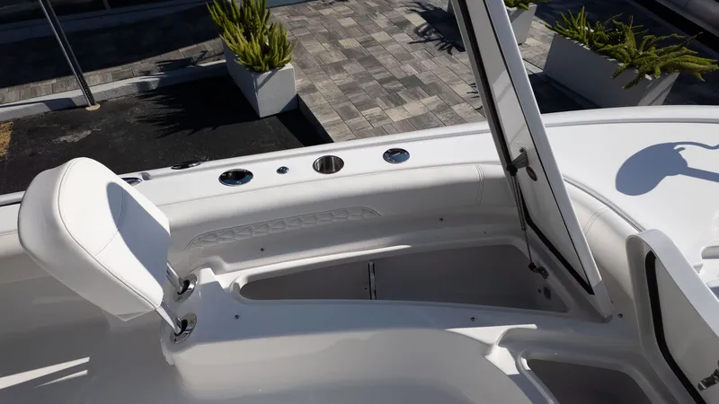 Slide: The Image of Interior view of 2026 Tidewater 2500 Carolina Bay boat. - 23