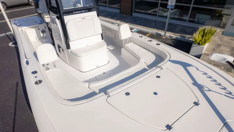 Slide: The Image of 2026 Tidewater 2500 Carolina Bay boat, modern design. - 24