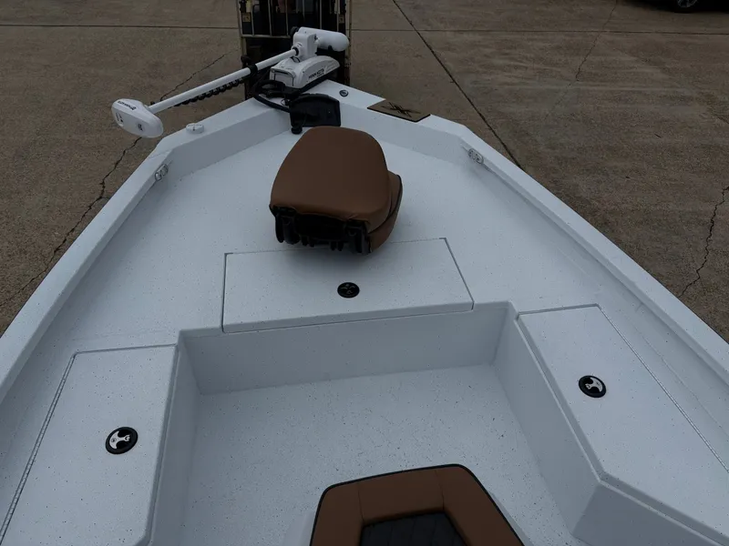 Slide: The Image of 2026 Xpress H20B Hyper-Lift Bay boat with seat and controls. - 6