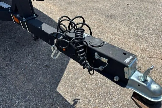 Slide: The Image of Trailer hitch of 2026 Tracker Grizzly 2072 CC on concrete surface. - 19