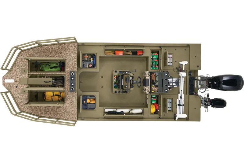 Slide: The Image of Tracker Grizzly 2072 CC Sportsman Kicker 2026 - 35
