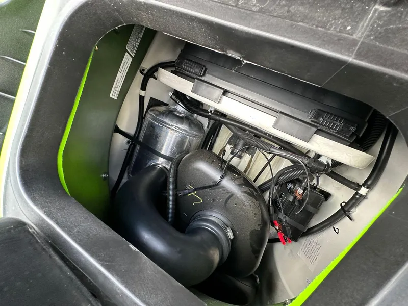 Slide: The Image of Engine compartment of a 2021 Yamaha WaveRunner FX Cruiser HO. - 16