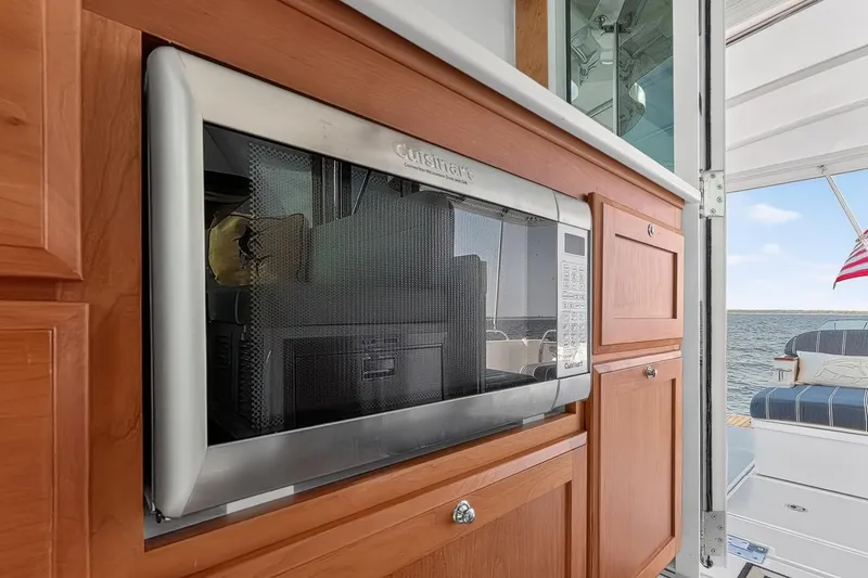Slide: The Image of Microwave in 2024 Back Cove 39O yacht galley - 25