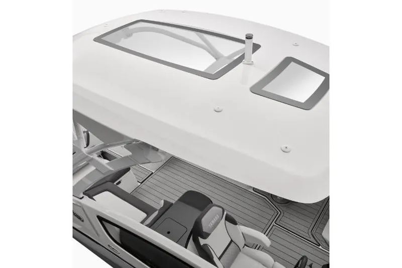Slide: The Image of Manufacturer Provided Image: 2022 Yamaha Boats 275SD interior with sleek design and modern seating. - 5