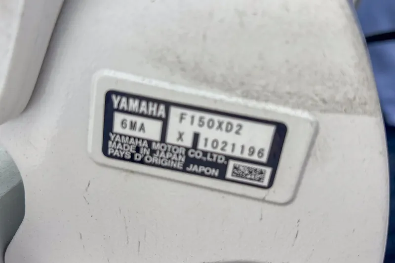 Slide: The Image of Yamaha Motor Co. Ltd. label on Sea Hunt Ultra 219, year 2026. - 5