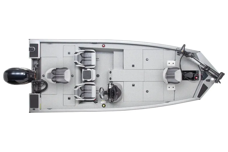 Slide: The Image of Top view of G3 Sportsman 1910 boat, 2026 model. - 21