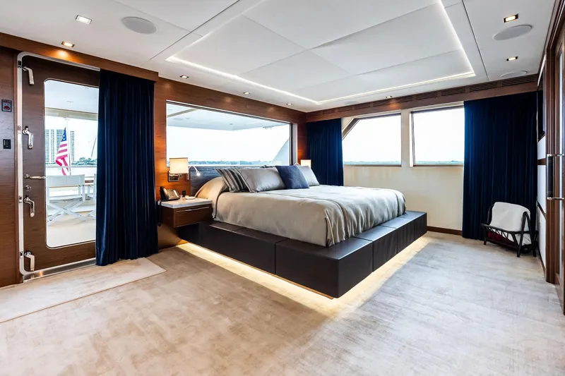 Slide: The Image of Master stateroom on Bridge Deck - 43