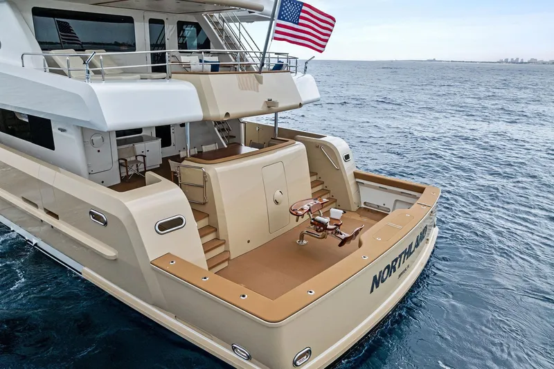 Slide: The Image of 10-foot fishing cockpit with fighting chair and transom door - 5