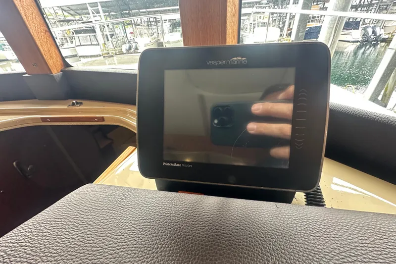 Slide: The Image of Vesper Marine WatchMate Vision on 2018 Ranger Tugs R-31 S dashboard. - 48