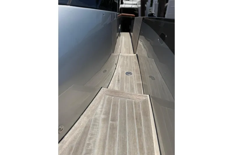 Slide: The Image of Luxury yacht deck with sleek design, CNM Continental 2015 model. - 19